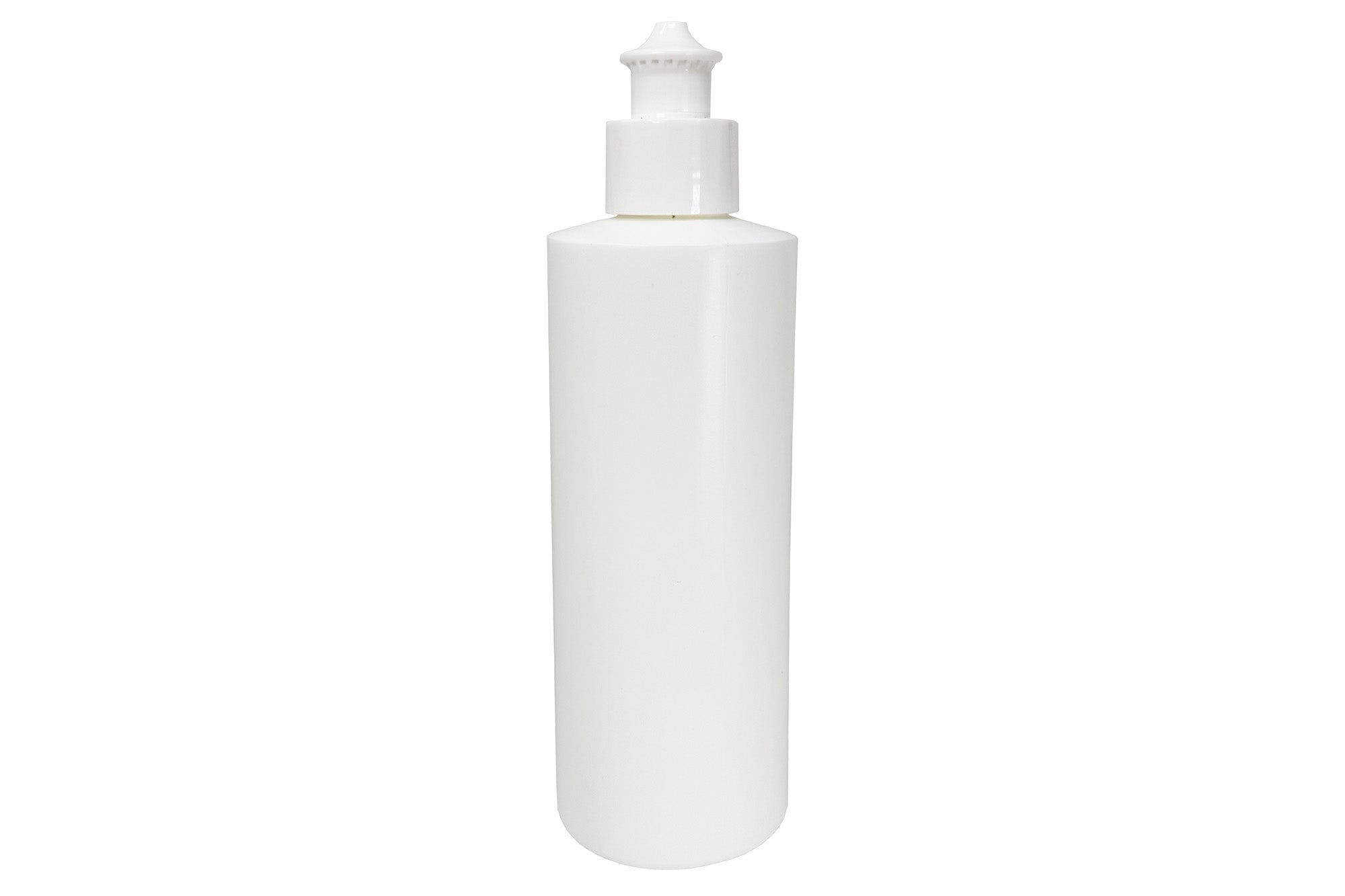 8 oz. White HDPE Bottle