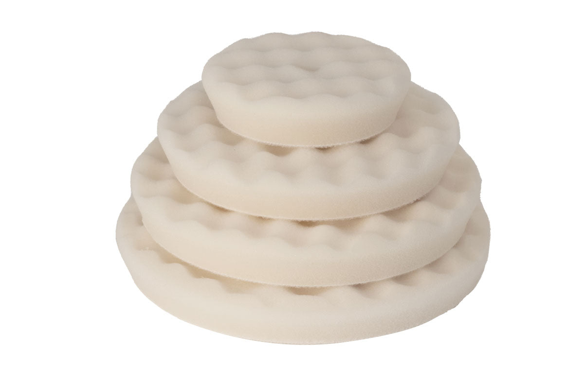 WAFFLE ULTRA-FINE Polishing Foam Pad for Rotary Polishers