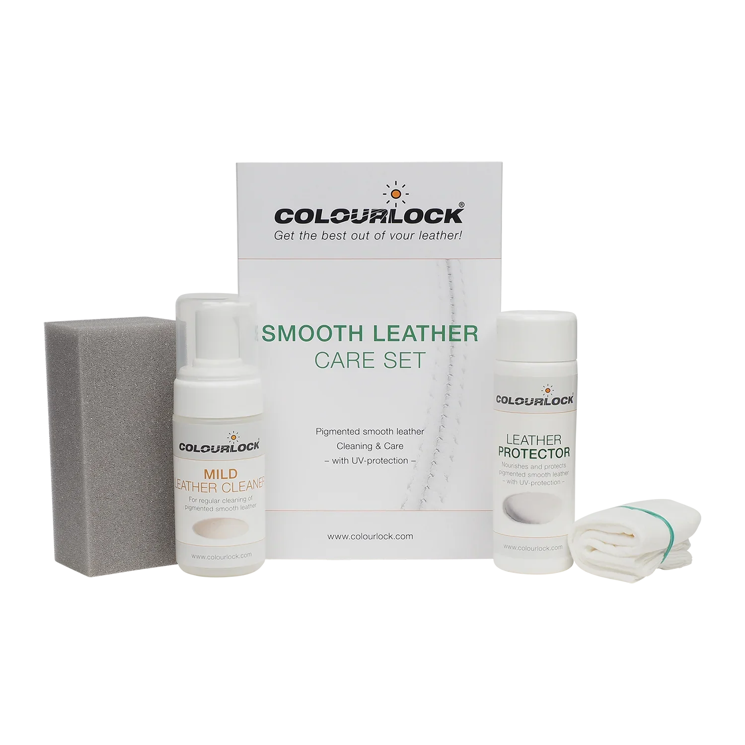 Smooth Leather Care Kit Mild Cleaner and Protector