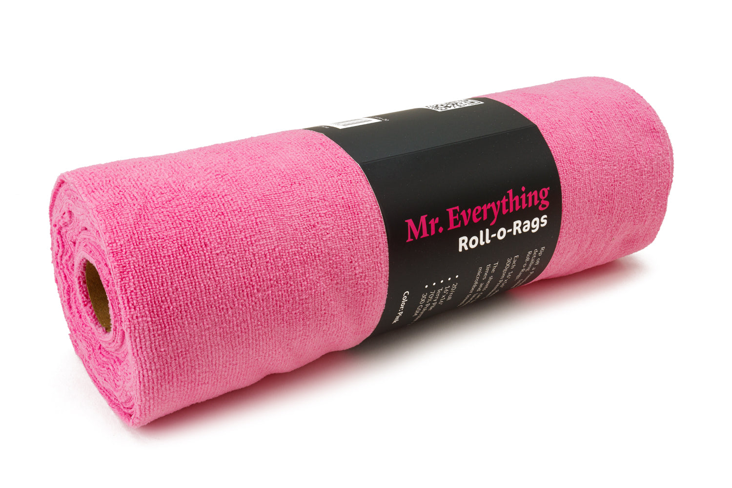FULL CASE [Mr. Everything : Roll-o-Rags] Premium Microfiber Towels on a Roll 16"x16" - 15 rolls/case