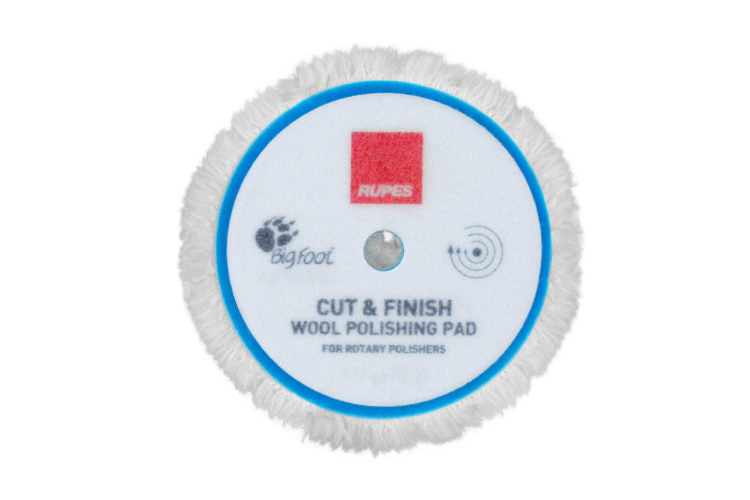 RUPES ROTARY CUT & FINISH Wool Polishing Pads