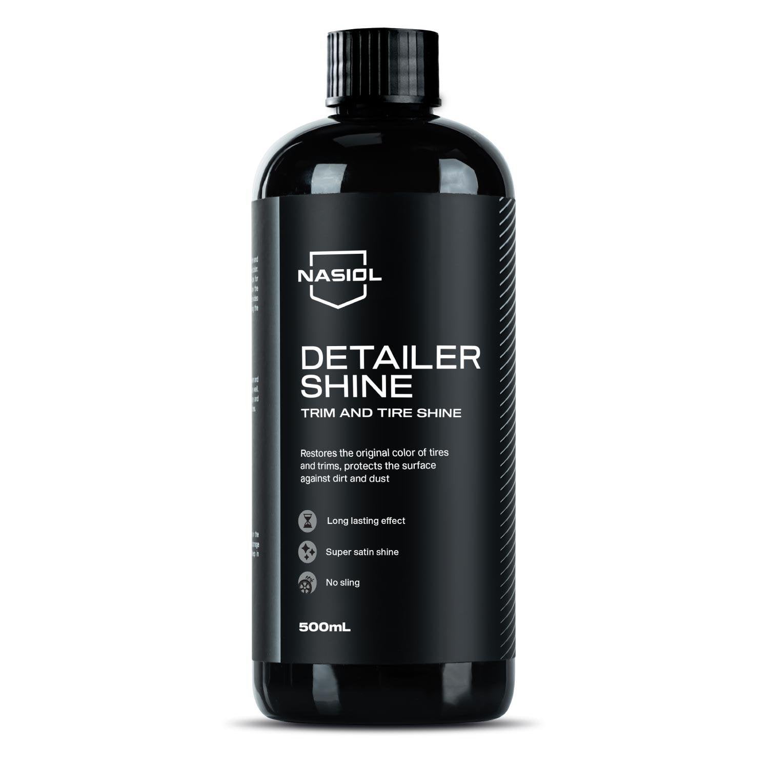Nasiol Detailer Shine - Trim and Tire Shine/Restorer Gel