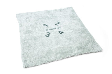 Autofiber Bulk Towel Light Gray FULL CASE: [Korean Quadrant Wipe] Plush Microfiber Coating Leveling Towel (16 in. x 16 in., 350 gsm)- 120/case