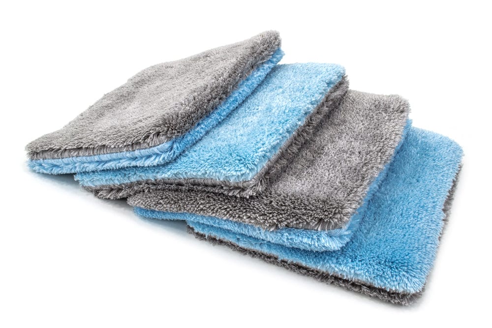 Autofiber Bulk Mitt FULL CASE [Flat Out] Wash Pad (9"x8") Blue/Gray Case of 88