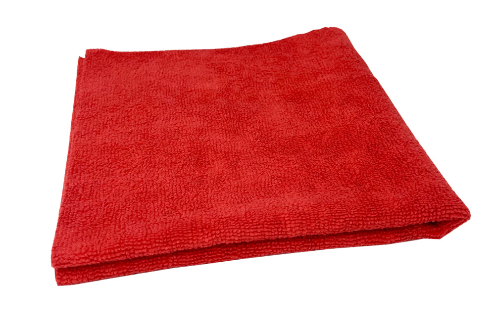 thumbnail image 2 of 240-Pack 16x16 Black Economy Microfiber Towels - 220GSM For Auto Detailing & Home 2 of 5